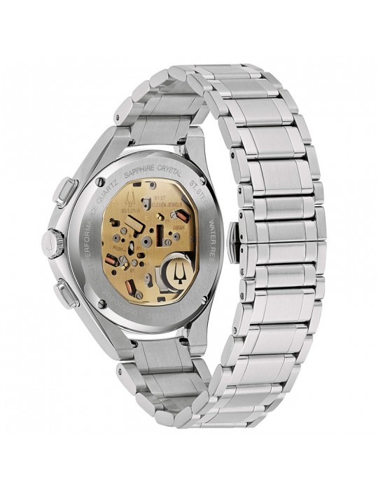Bulova Men's Watch - Curv Dress Chronograph 44mm Blue - 0