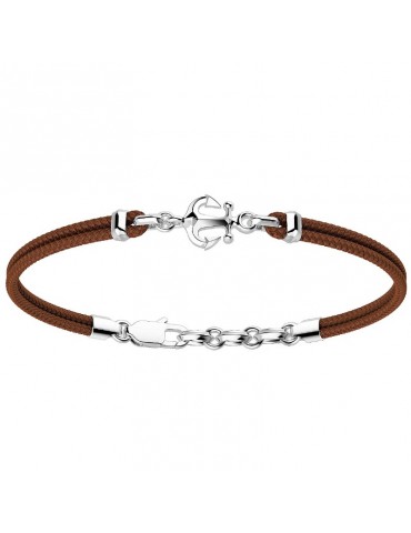 Bracciale Zancan Uomo - Regata - Kevlar - Marrone - Ancora - EXB674MA