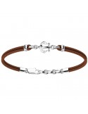 Zancan Men's Bracelet with Brown Anchor - 0