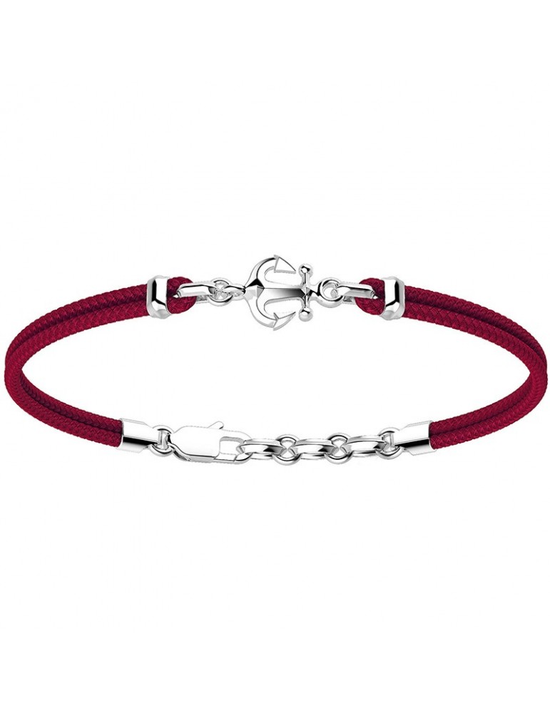 Bracciale Zancan Uomo - Regata - Kevlar - Rosso - Ancora - EXB674RB