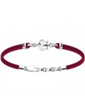 Zancan Men's Bracelet with Red bordeaux Anchor - 0