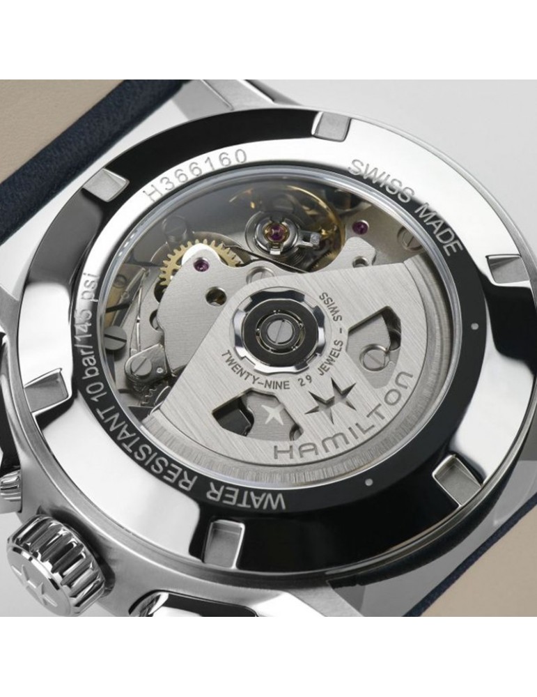 Orologio Hamilton - Jazzmaster - Performer - Automatico 42mm Blu - H36616640
