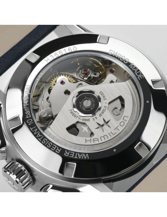 Orologio Hamilton - Jazzmaster - Performer - Automatico 42mm Blu - H36616640