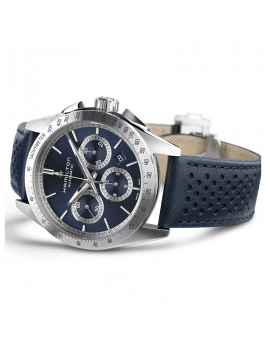 Orologio Hamilton - Jazzmaster - Performer - Automatico 42mm Blu - H36616640