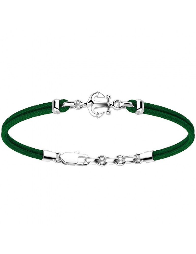 Bracciale Zancan Uomo - Regata - Kevlar - Verde - Ancora - EXB674VR