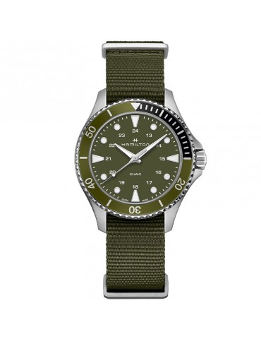 Orologio Hamilton - Khaki Navy - Scuba Quarzo 37mm Verde - H82241961