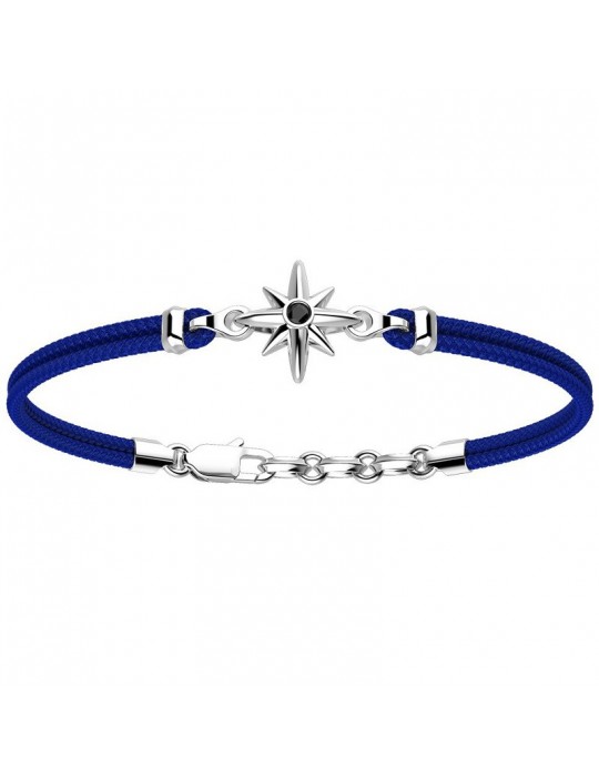 Bracciale Zancan Uomo - Regata - Kevlar - Rosa dei Venti - EXB675BL