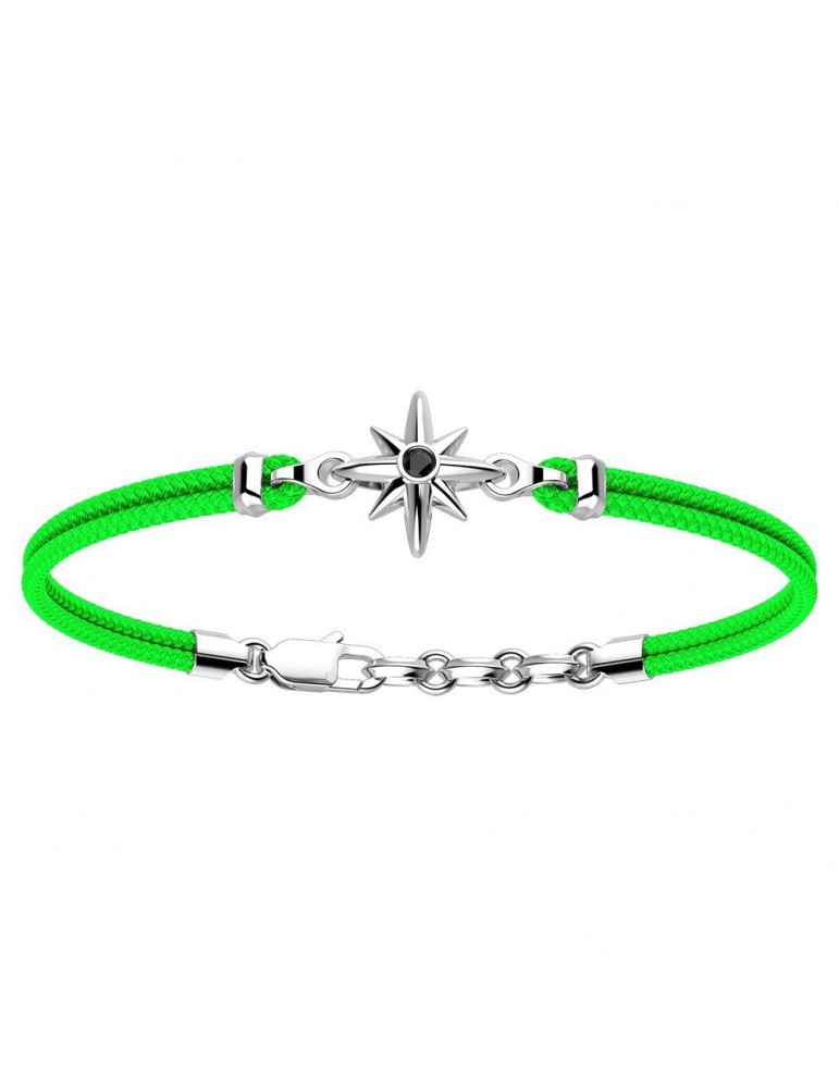 BRACELET IN SILVER WITH STAR - 0