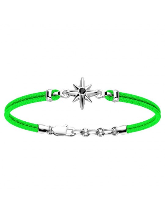 BRACELET IN SILVER WITH STAR - 0