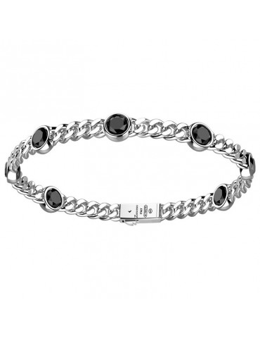Zancan Bracelet with Natural Onyx for Man - 0