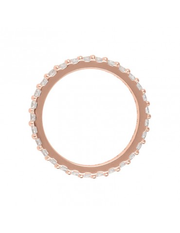 Ring Bronzallure - Miss - Band Ring -Cubic Zirconia Bianchi-WSBZ01993.W 2