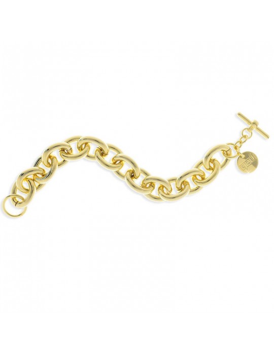 Unoaerre Woman's Bracelet - in Yellow Bronze Oval Link Chain 21 cm - 0