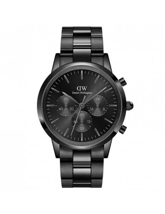 Daniel Wellington Watch - Iconic - Chronograph-Black-42mm-DW00100642