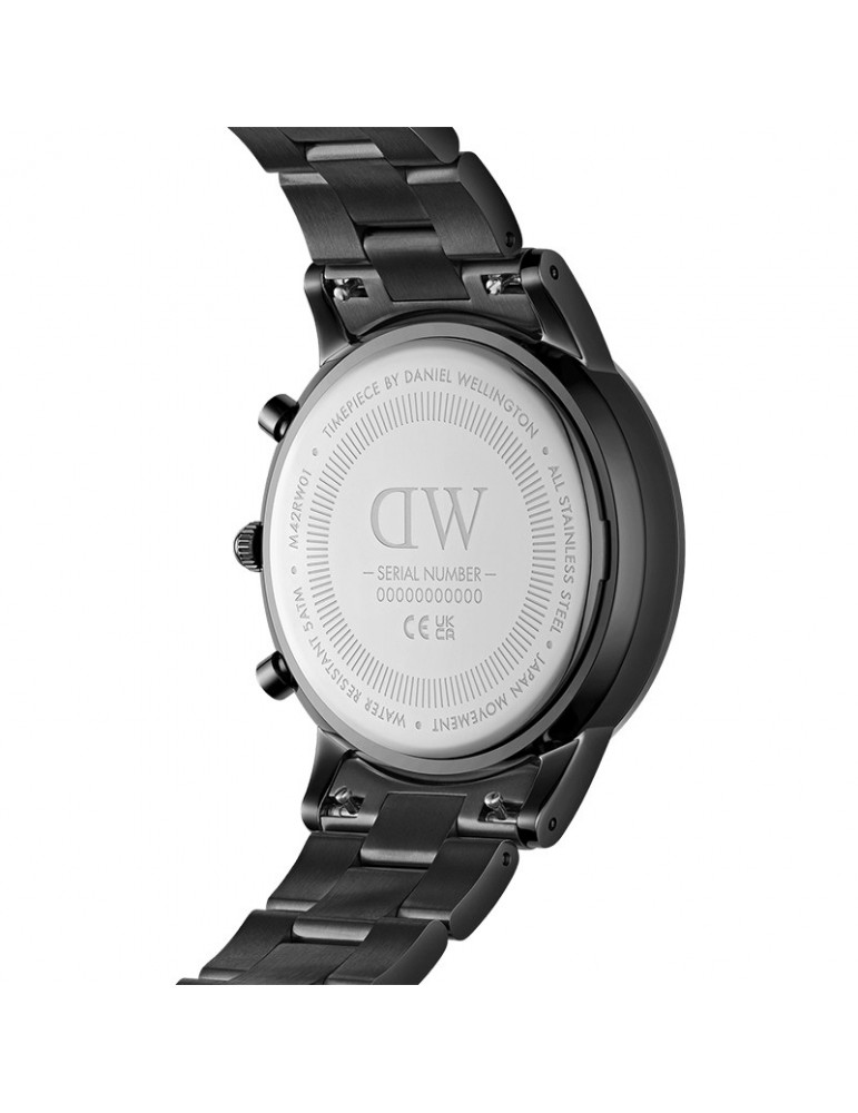 Daniel Wellington Watch - Iconic - Chronograph-Black-42mm-DW00100642