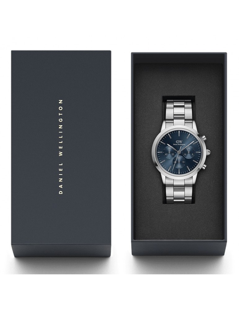 Daniel Wellington-Iconic-Chronograph-Grey-42mm-Blue-DW00100644