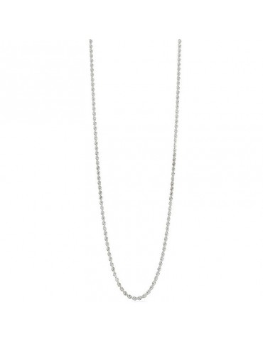 Collana Unoaerre Donna - in Bronzo Bianco Catena Lunga 92 cm - 0