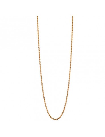 Collana Unoaerre Donna - in Bronzo Giallo Catena Lunga 92 cm - 0
