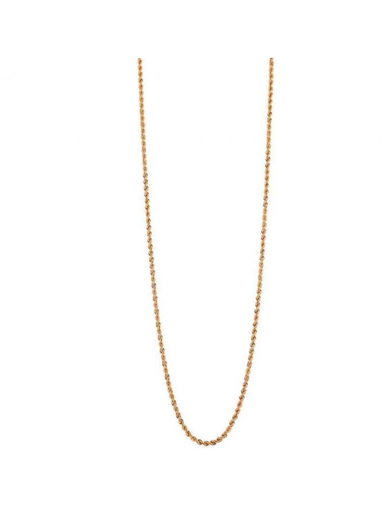Collana Unoaerre Donna - in Bronzo Giallo Catena Lunga 92 cm - 0