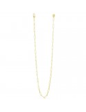 Unoaerre Woman's Necklace - in Yellow Bronze Paper Chain - 0