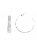 Unoaerre Woman's Earrings - White Bronze Circle - 0