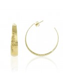 Unoaerre Woman's Earrings - Yellow Bronze Circle - 0