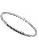 Bracciale Zancan - Insignia 925 - Catena - Spinelli Neri - ESB153