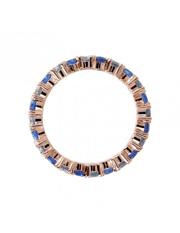 Anello Bronzallure - Miss - Veretta - Cubic Zirconia Blu-WSBZ02032.BLU 2