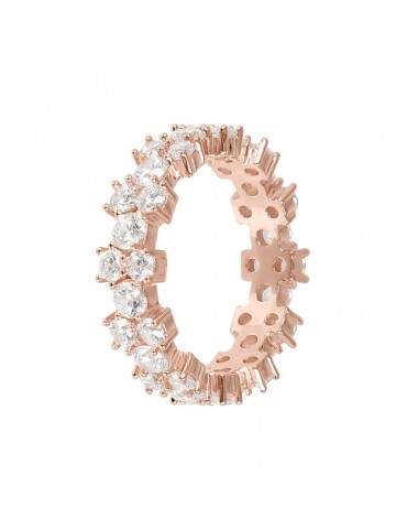 Anello Bronzallure - Miss - Veretta -Cubic Zirconia Bianchi-WSBZ02032W