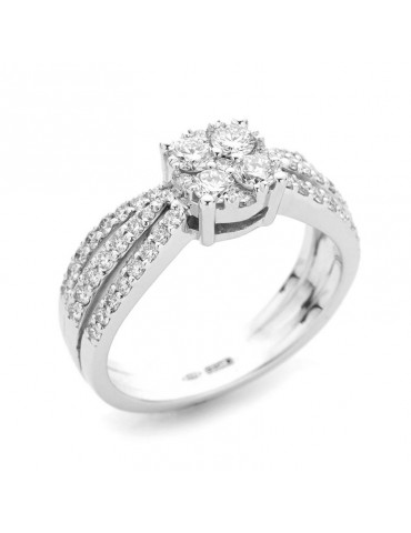 Buonocore - Engage 3.0 ring in 18K White Gold with 0.86 ct White Diamonds - 0