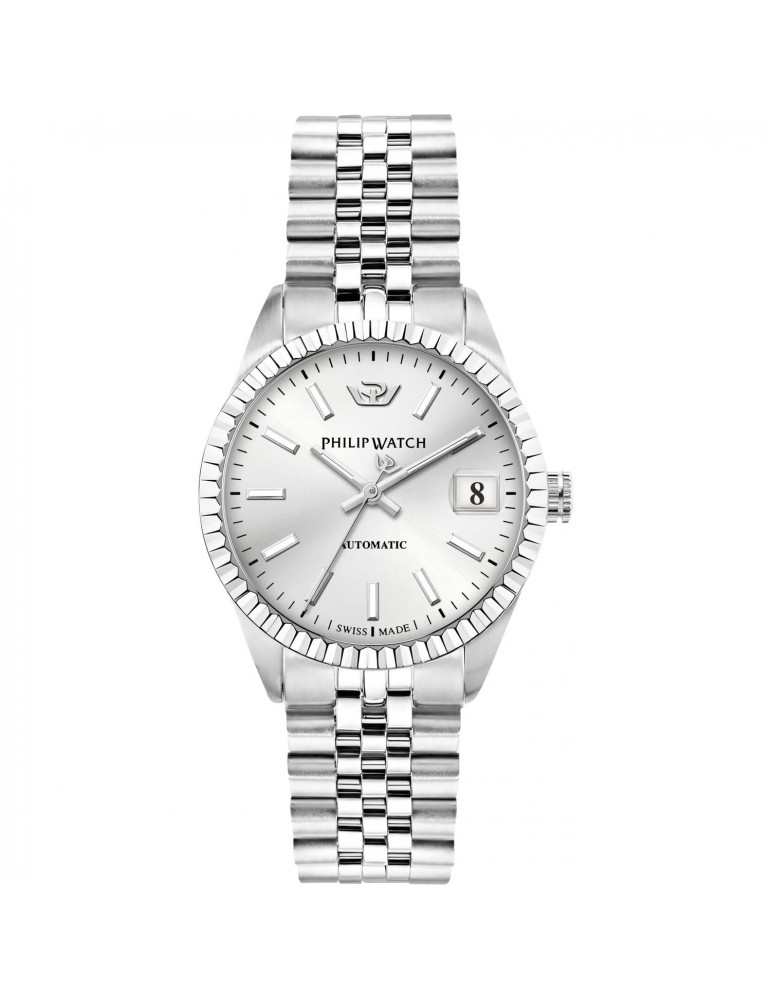 Philip Watch for Women - Caribe Automatic 35mm Silver White - 0