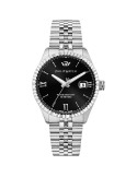 Philip Watch Men's Watch - Caribe Time and Date 41mm Black - 0