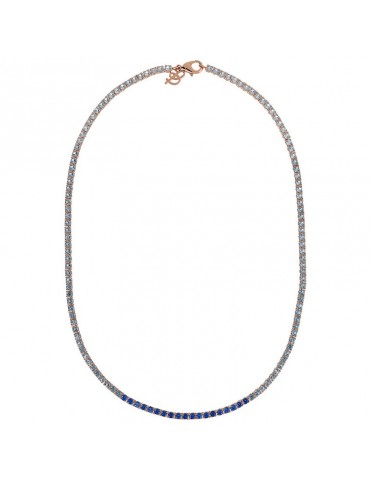 Collana Bronzallure - Altissima -Tennis-Pietre Blu-WSBZ02115.MULTIBLUE 2