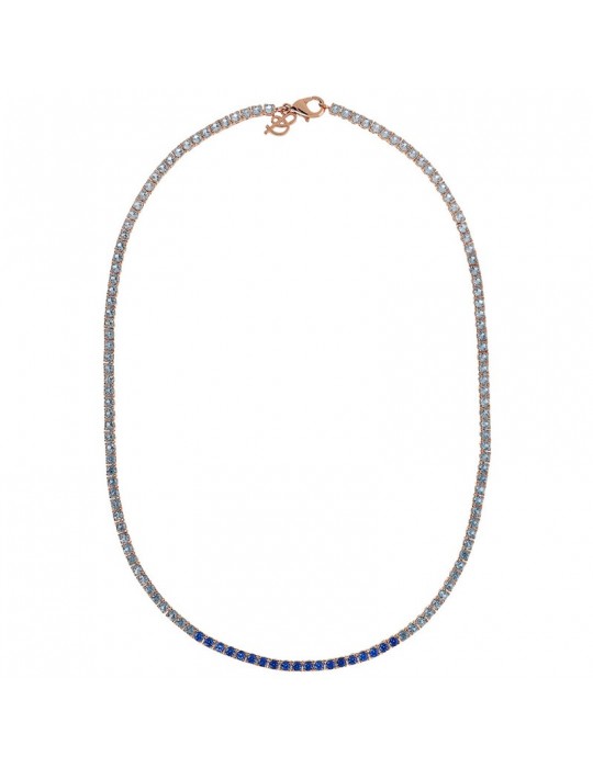 Collana Bronzallure - Altissima -Tennis-Pietre Blu-WSBZ02115.MULTIBLUE