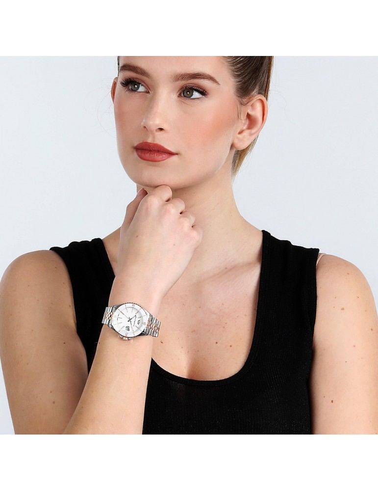 Orologio Philip Watch - Caribe - Quarzo - 35mm Rose Gold Bianco - R8253597637