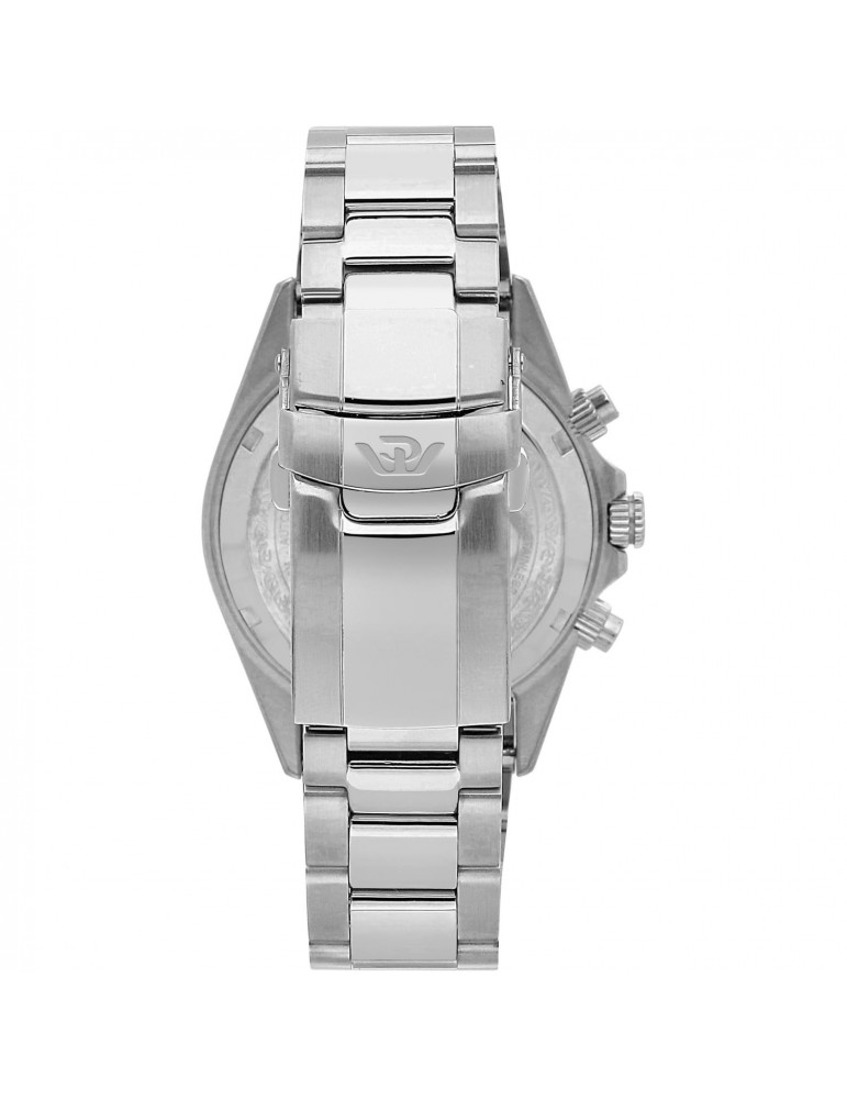 Philip Watch Men's Watch - Caribe Chronograph White 42mm Black - 0