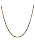 Collana Bronzallure-Altissima-Tennis-Pietre Verdi-WSBZ02115.MULTIGREEN