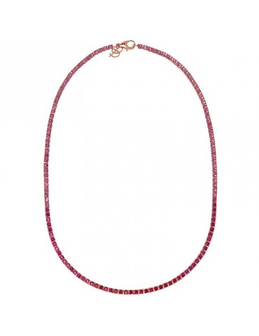 Collana Bronzallure - Altissima-Tennis-Pietre Rosa-WSBZ02115.MULTIPINK 2