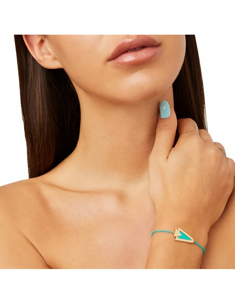 Bracciale Valentina Ferragni - Febe - Gold - Verde Acqua - DVF-BR-06