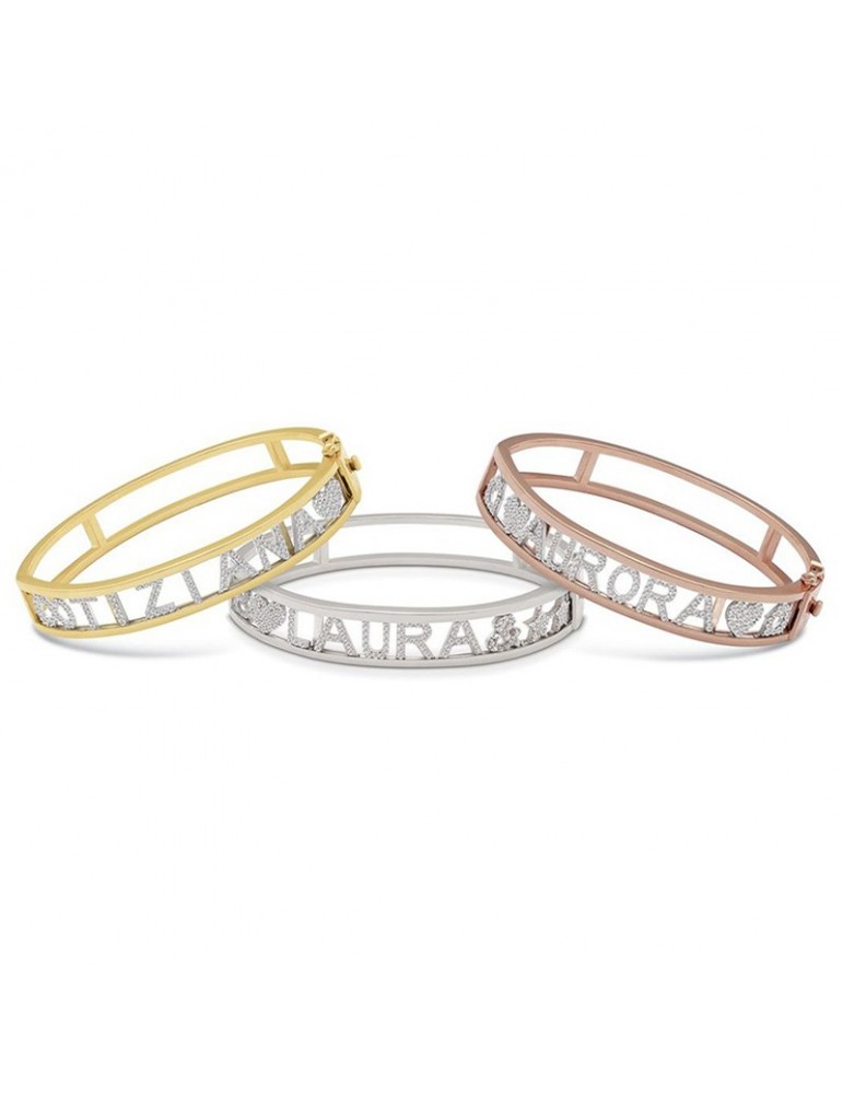 Letter Y Charm - Eleonora Giordani Bracelet - 925% Silver - EG0012