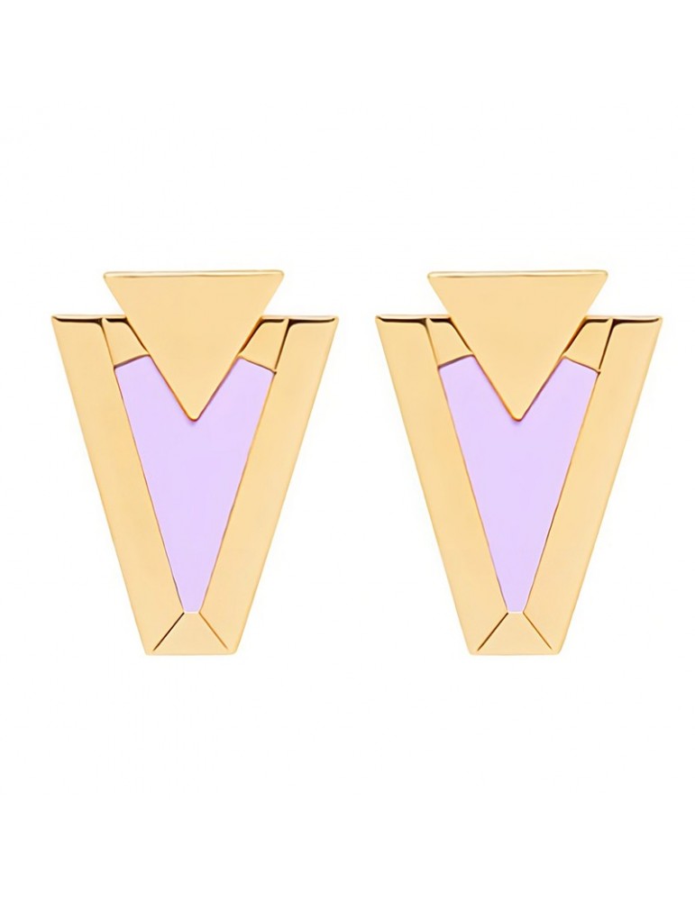 Valentina Ferragni Earrings - Rhea Lilac Pendants - 0