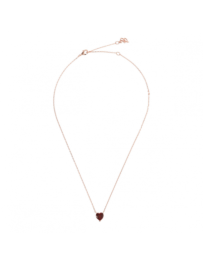Necklace Bronzallure-Altissima-Red Heart-Cubic Zirconia-WSBZ02096.RED