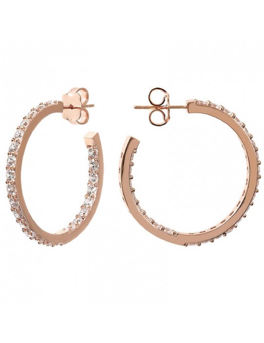 Bronzallure Earrings - Altissima - Cubic Zirconia White-WSBZ01935.W