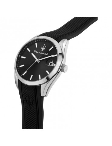 Orologio Maserati - Attrazione - Tempo e Data - 43mm -Nero-R8851151004 2