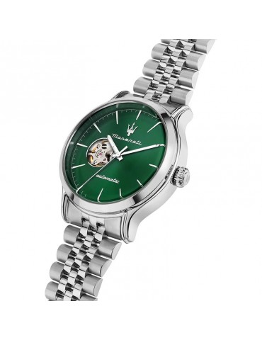 Maserati Watch - Epoca - Automatic - Silver -42mm-Green-R8823118010 2