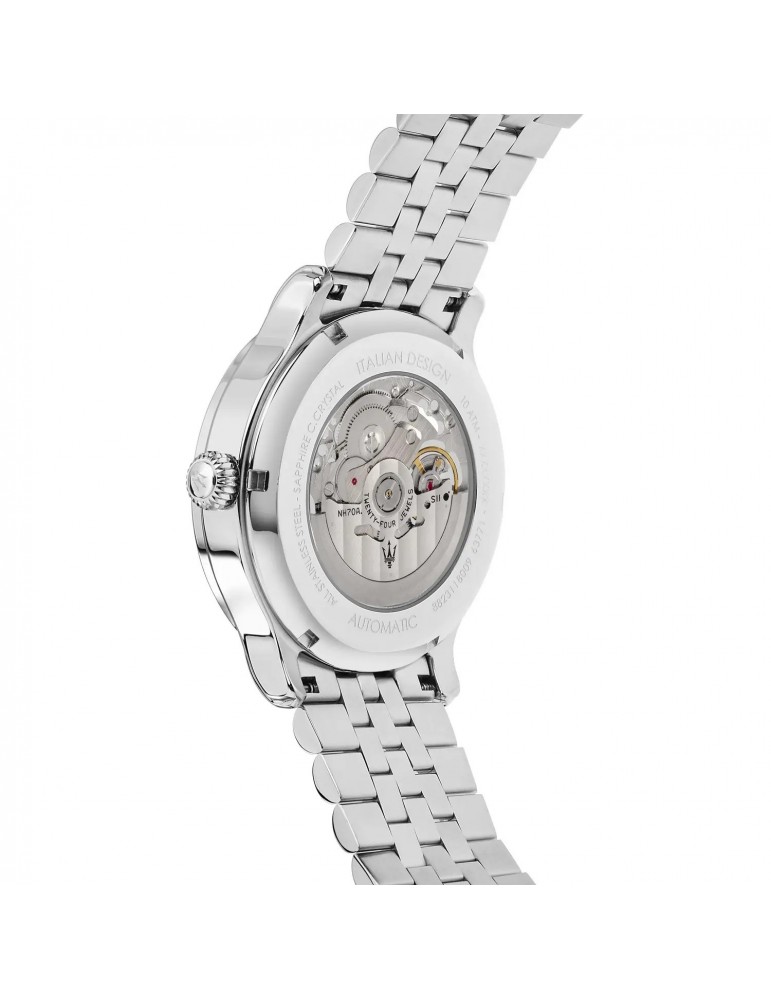 Maserati Watch - Epoca - Automatic - Silver -42mm-Green-R8823118010
