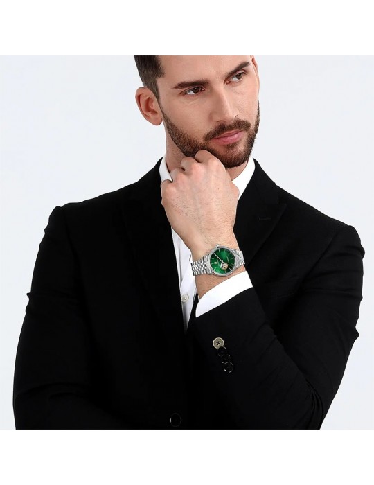 Maserati Watch - Epoca - Automatic - Silver -42mm-Green-R8823118010