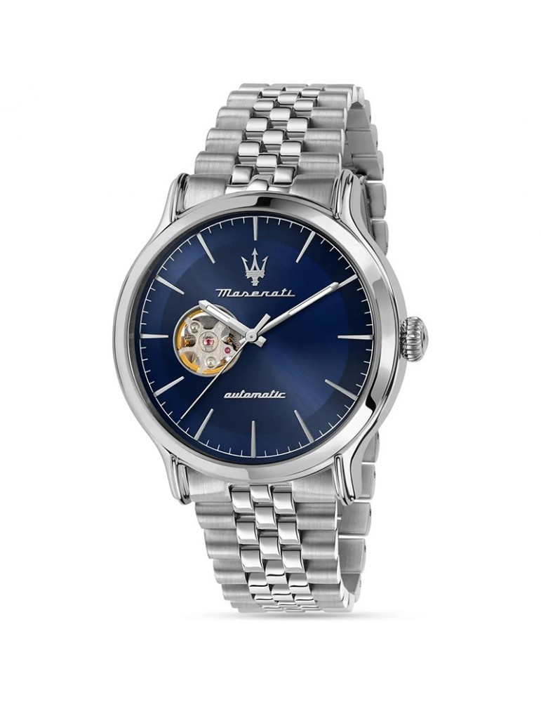 Maserati watch - Epoca - Automatic - Silver - 42mm-Blue-R8823118009