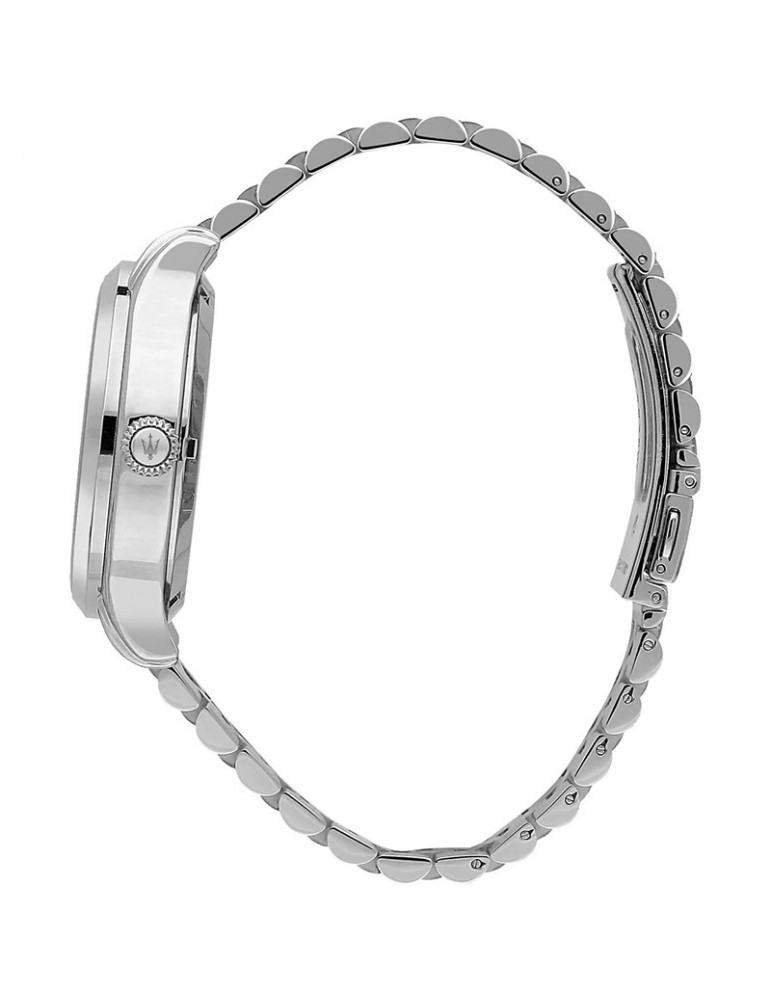 Orologio Maserati - Epoca - Automatico - Silver - 42mm-Blu-R8823118009
