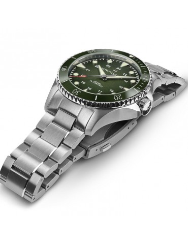 Orologio Hamilton - Khaki Navy Scuba - Automatico 43mm Verde - H82525160 2