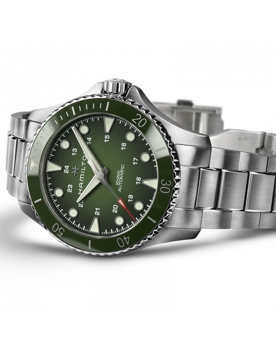 Hamilton Men's Watch - Khaki Navy Scuba Automatic 43mm Green - 0